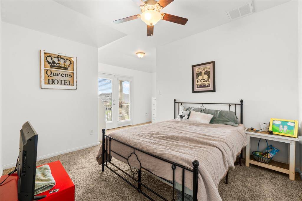 Secondary Bedroom with Balcony