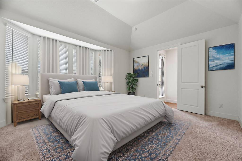 How perfect is this primary suite? Spacious and filled with natural light, this serene retreat offers the ultimate escape, promising comfort, tranquility, and pure relaxation.