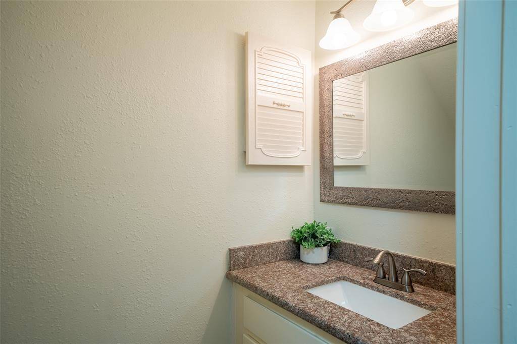 downstairs half bath