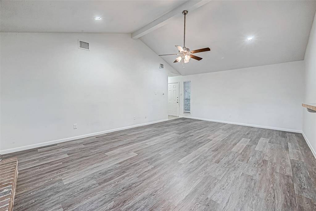 Another view of living looking toward foyer