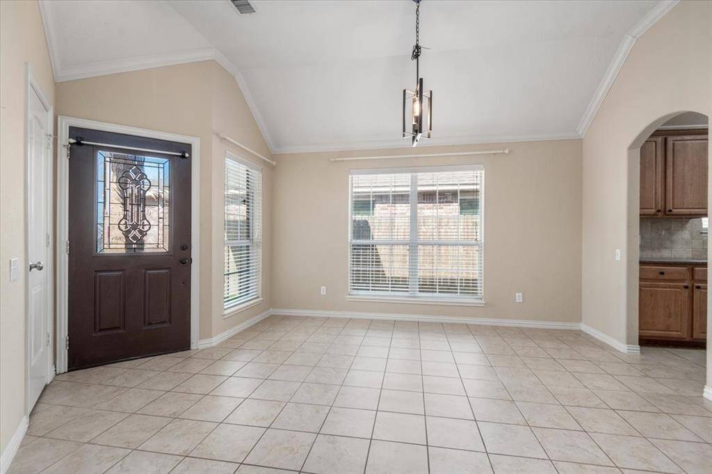 Dining room with great windows