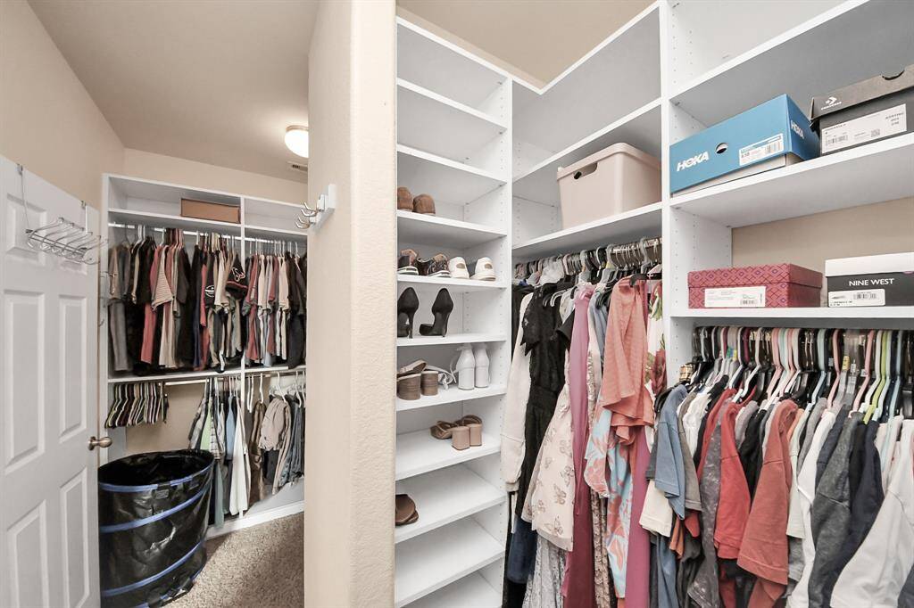 view of primary closet