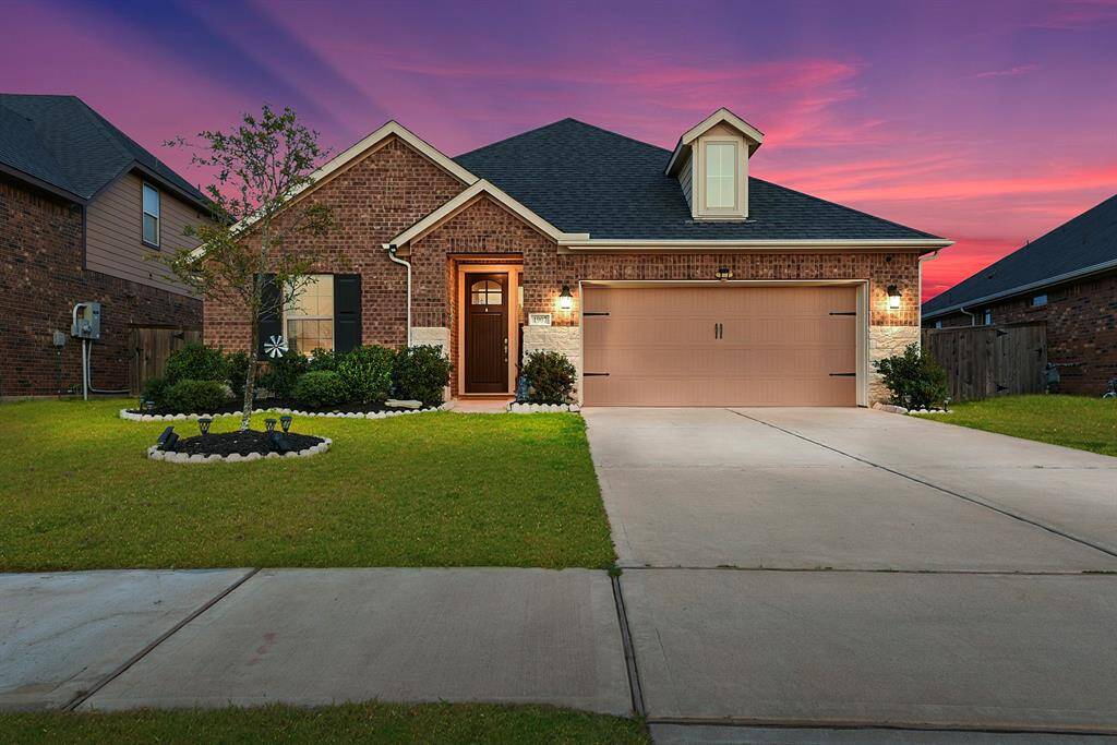 Welcome Home! Single story home located on an oversized lot with no back neighbors! Stone and brick elevation. Beazer's popular floorpan-The Madison.