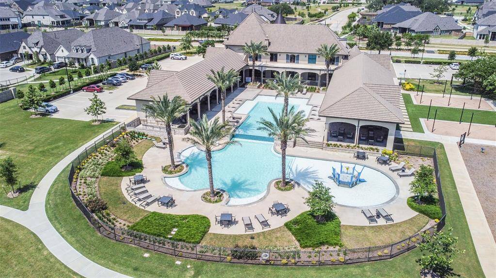 The Resort at Amira includes a pool, fitness center, party room, and hosts many community events.