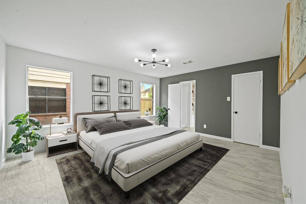 Virtual Staging Master Bedroom