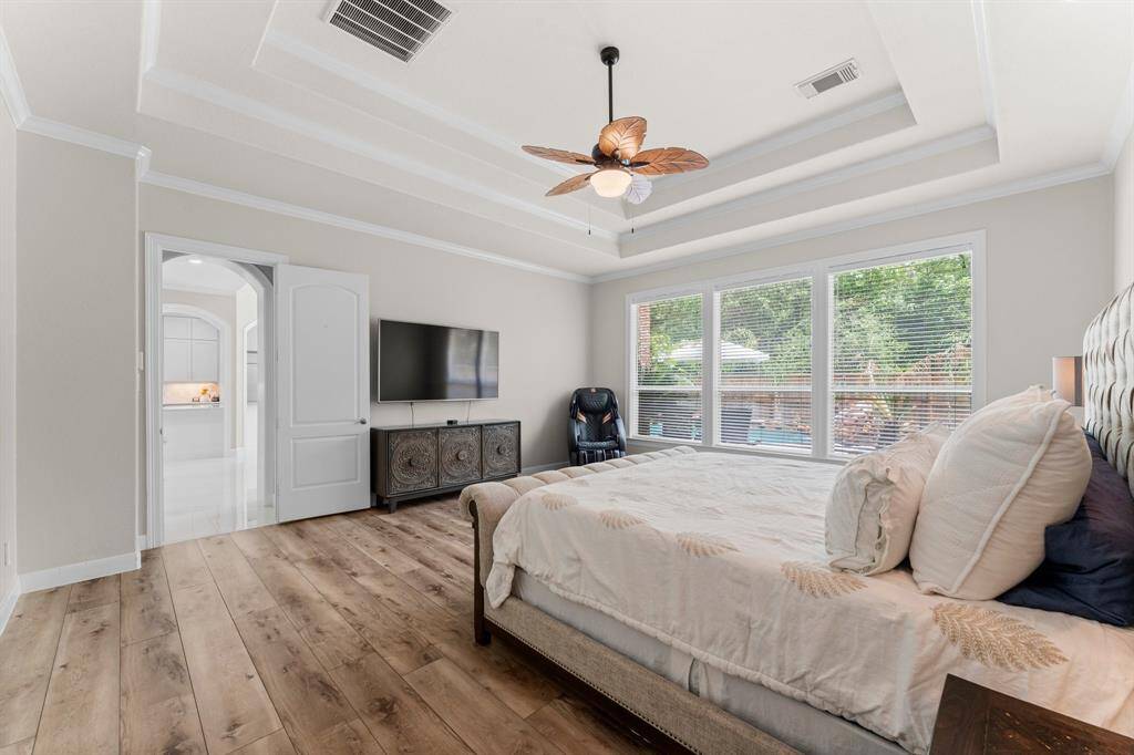 Natural light and light walls makes this room a great space.