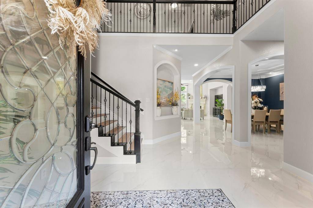 The first glimpse provides a view of the elegant interior.
