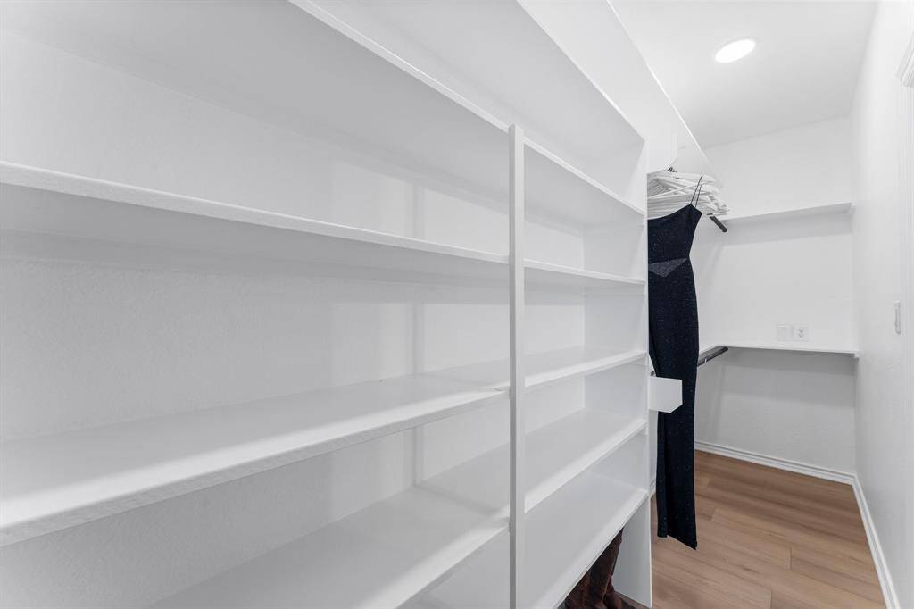Walk in closet.