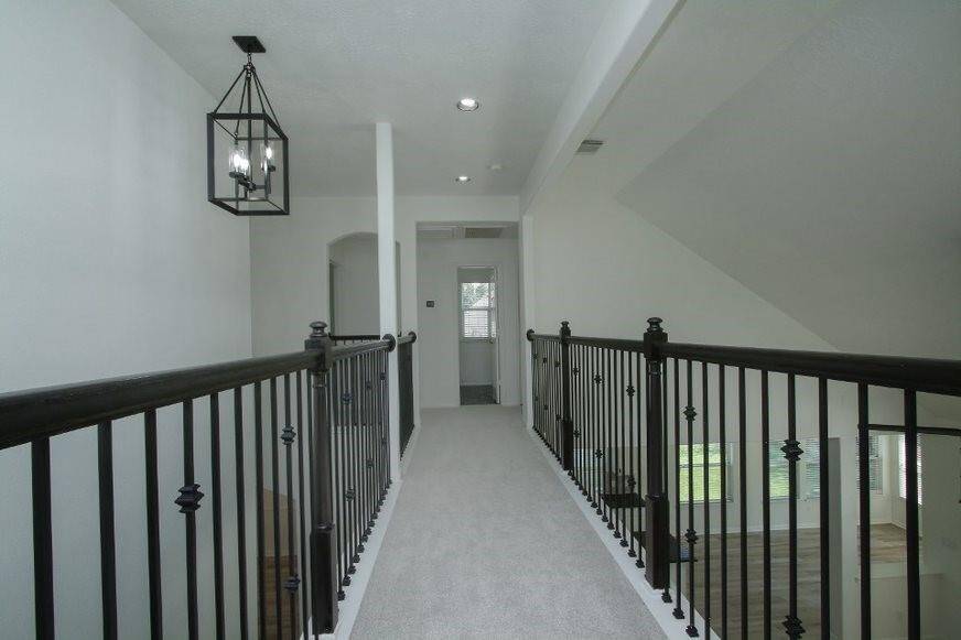 Upstairs catwalk