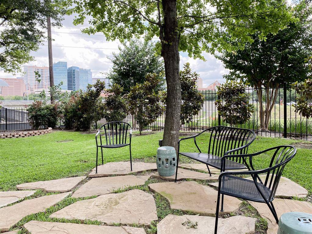 Shaded area with med center views