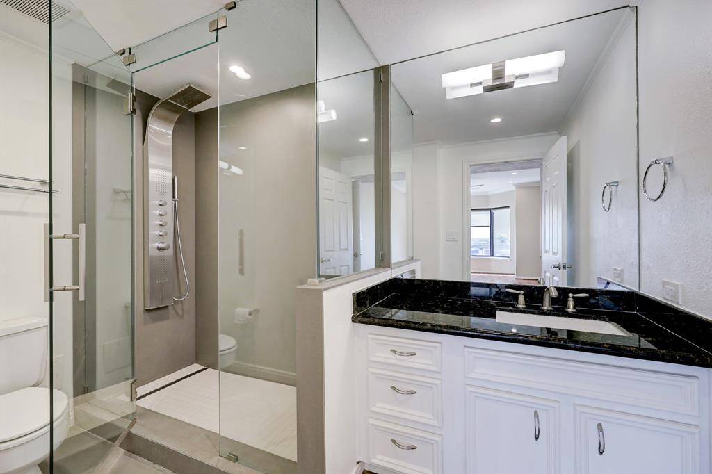 Primary bath with spa like shower
