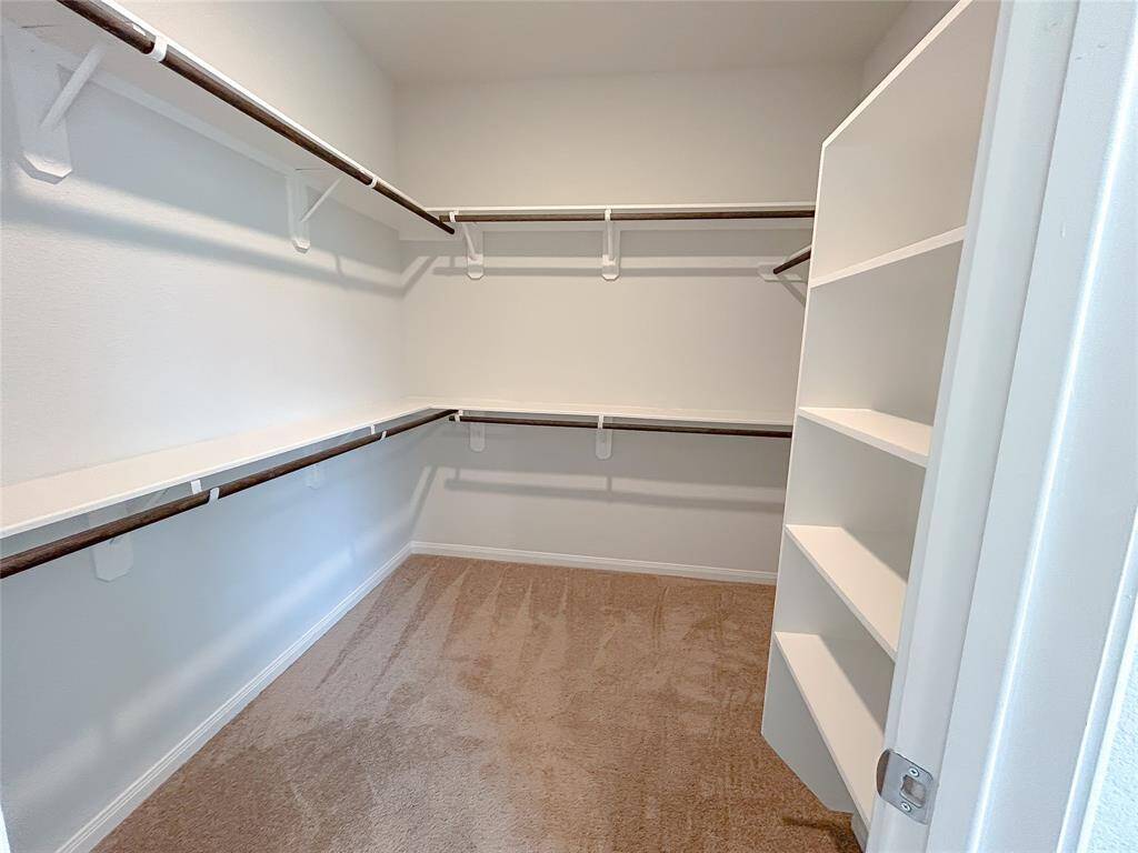 Walk in Closet off the Primary bathroom