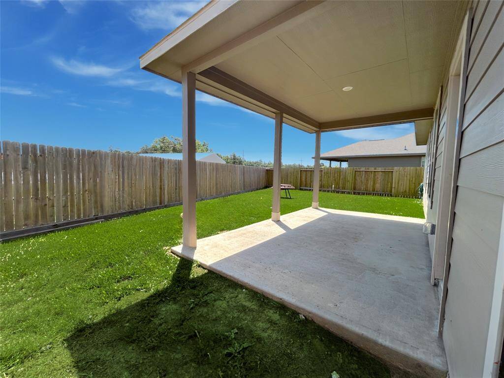 Covered Back Porch