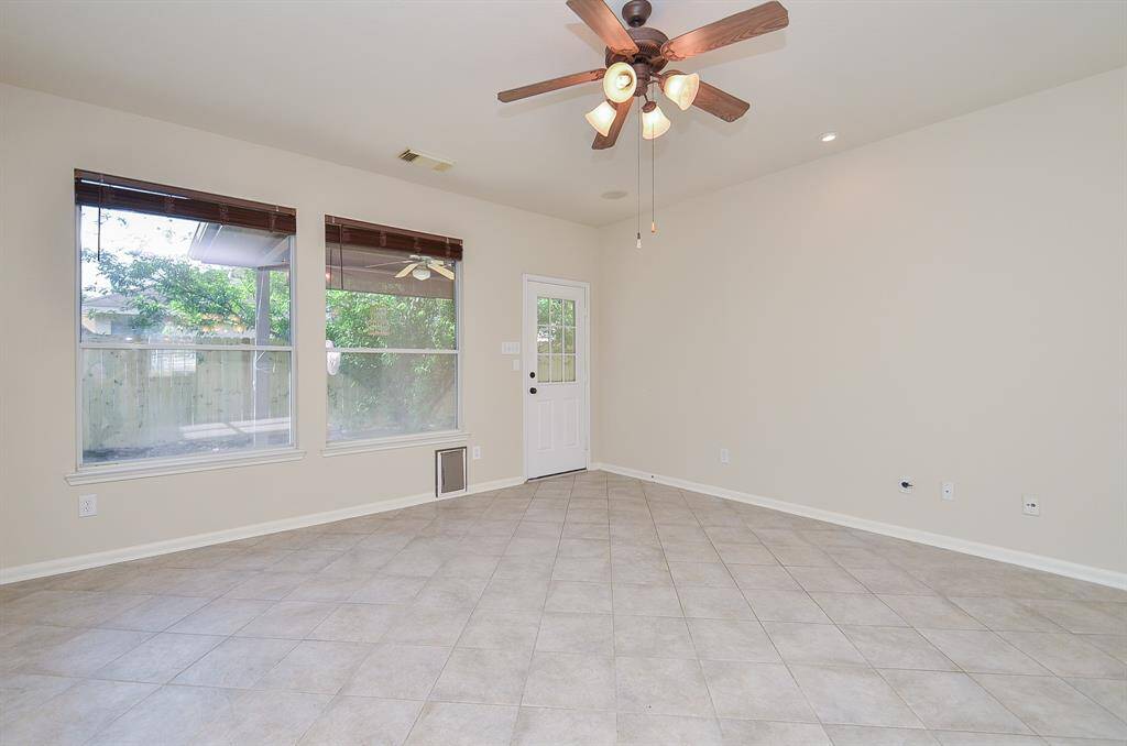 Living Area with plenty of natural light