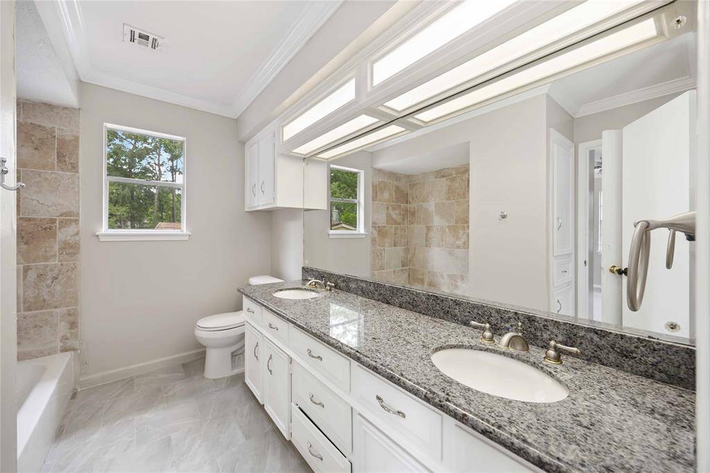 Secondary bathroom