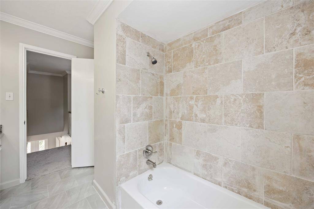 Secondary bathroom