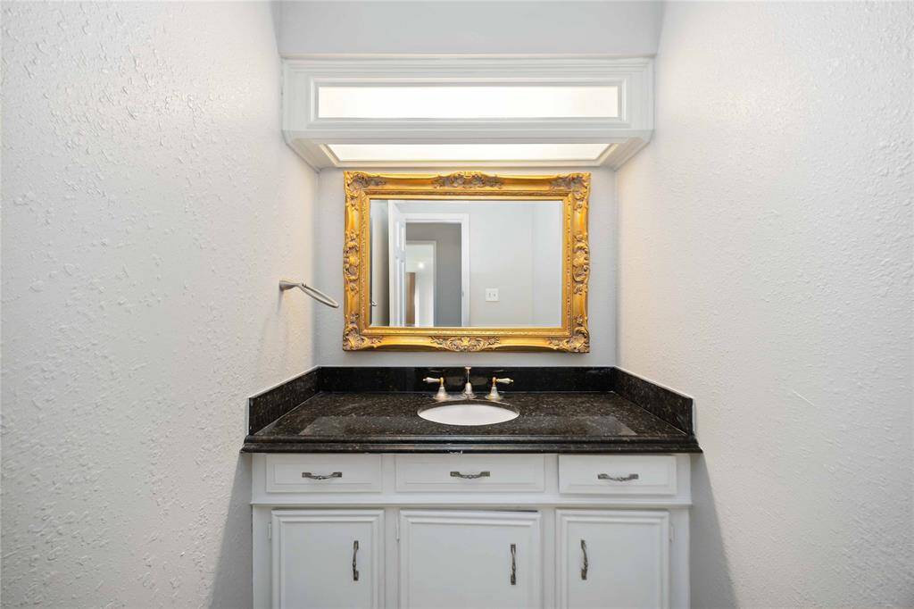 Half bath downstairs