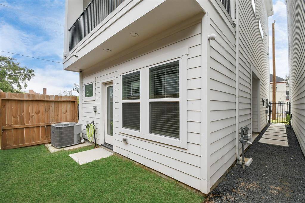 Enjoy your own private fenced backyard!
