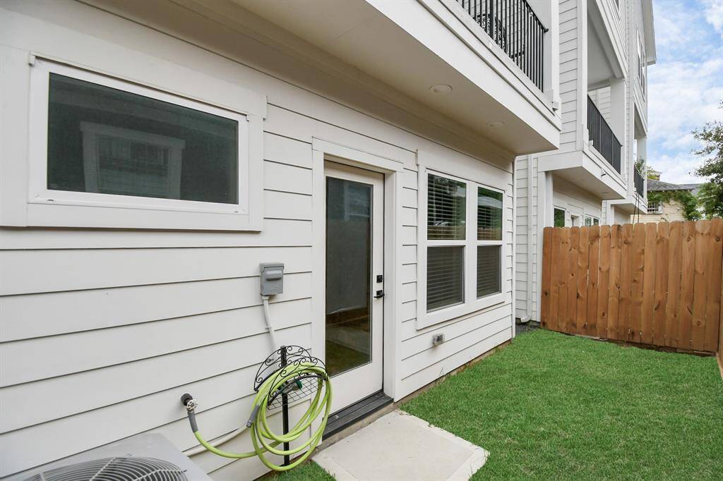 Enjoy your own private fenced backyard!