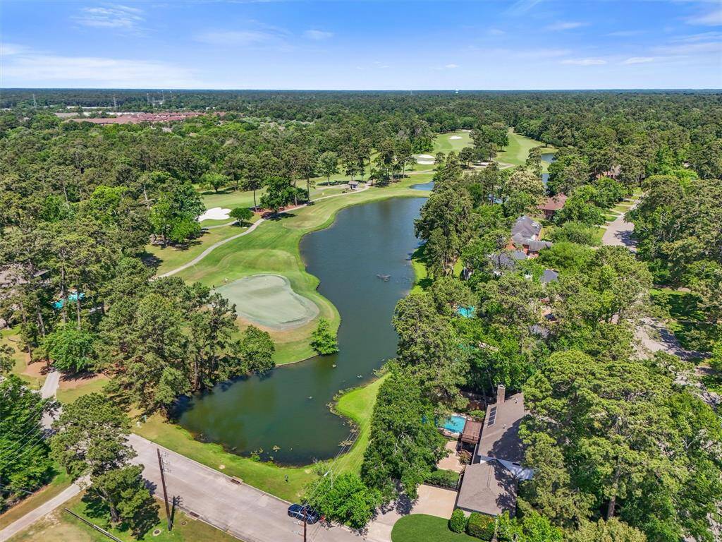 Water feature on the Golf Course.