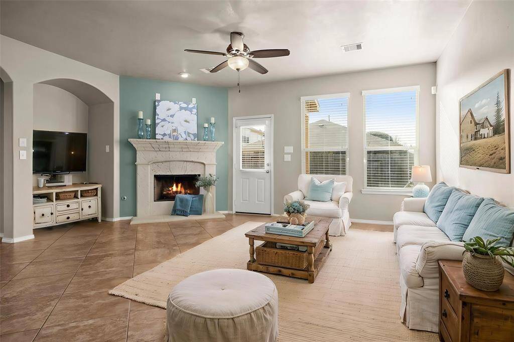 Movie nights in this family room is perfection and this room has the perfect wall space for your sectional sofa. The fireplace will be your favorite seasonal decor focal point.