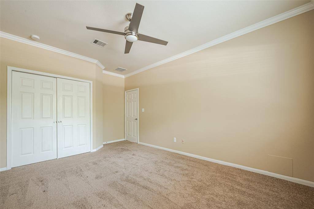 spacious secondary bedroom private and split from the main areas