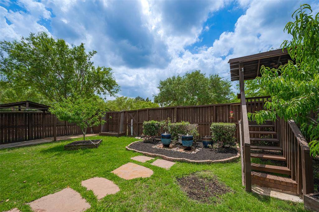 Tranquil water features and so much space for enjoyment! WITH Covered and elevated gazebo for views out over the backyard and more!