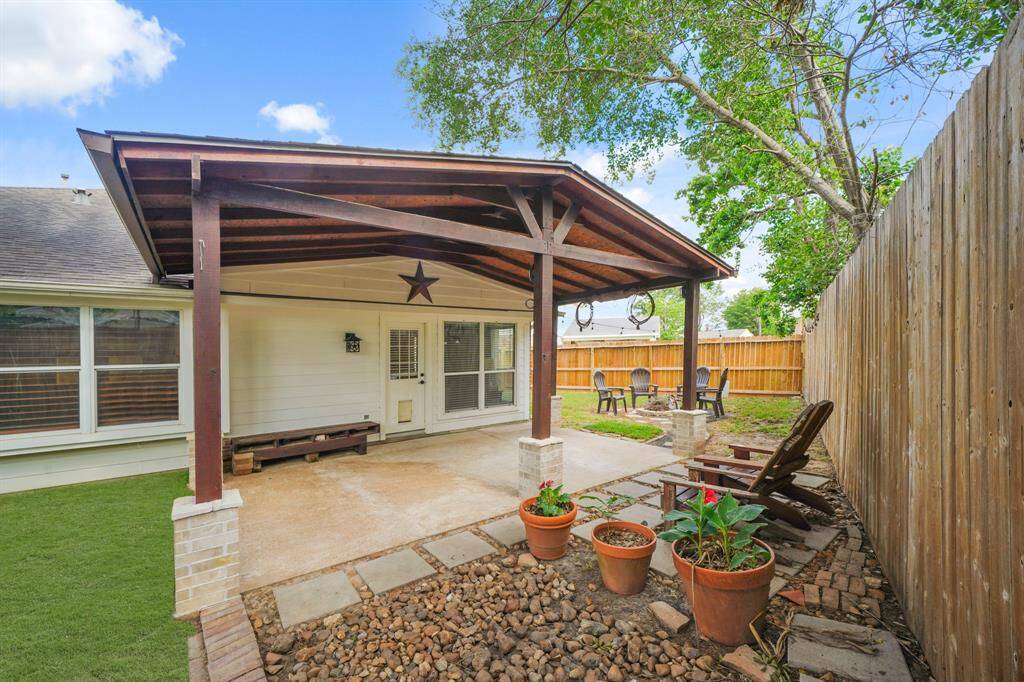 You will LOVE the spacious backyard with the covered patio.  Have your own camp fire in the winter months