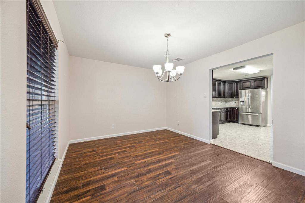 Dining Room with view to kitchen