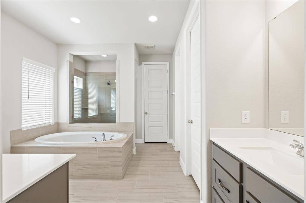 Large primary closet on the right.