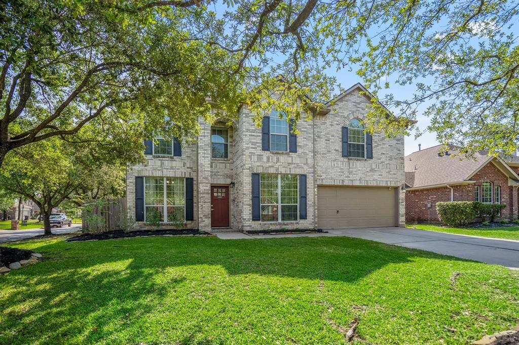 Welcome to this charming 2-story home nestled on a spacious corner lot. The classic brick exterior, complemented by blue shutters and a mature tree, creates a welcoming curb appeal and offers shade for the front yard. This home is ready to offer comfort and style in the desirable Windrose community.
