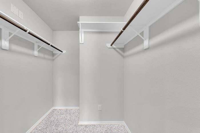 Large Walk-In Closet in the Primary Bedroom.