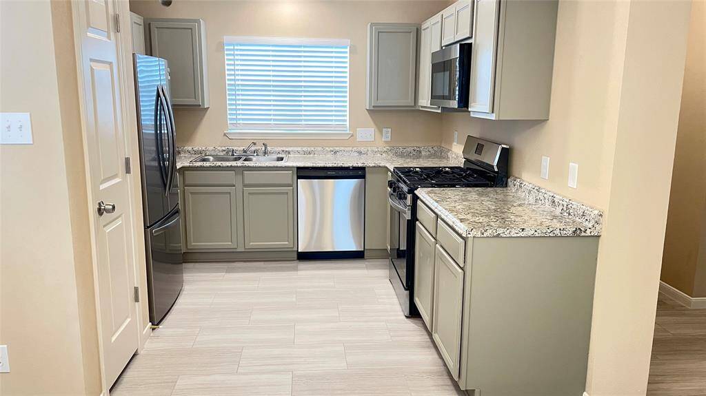 New dishwasher and stove