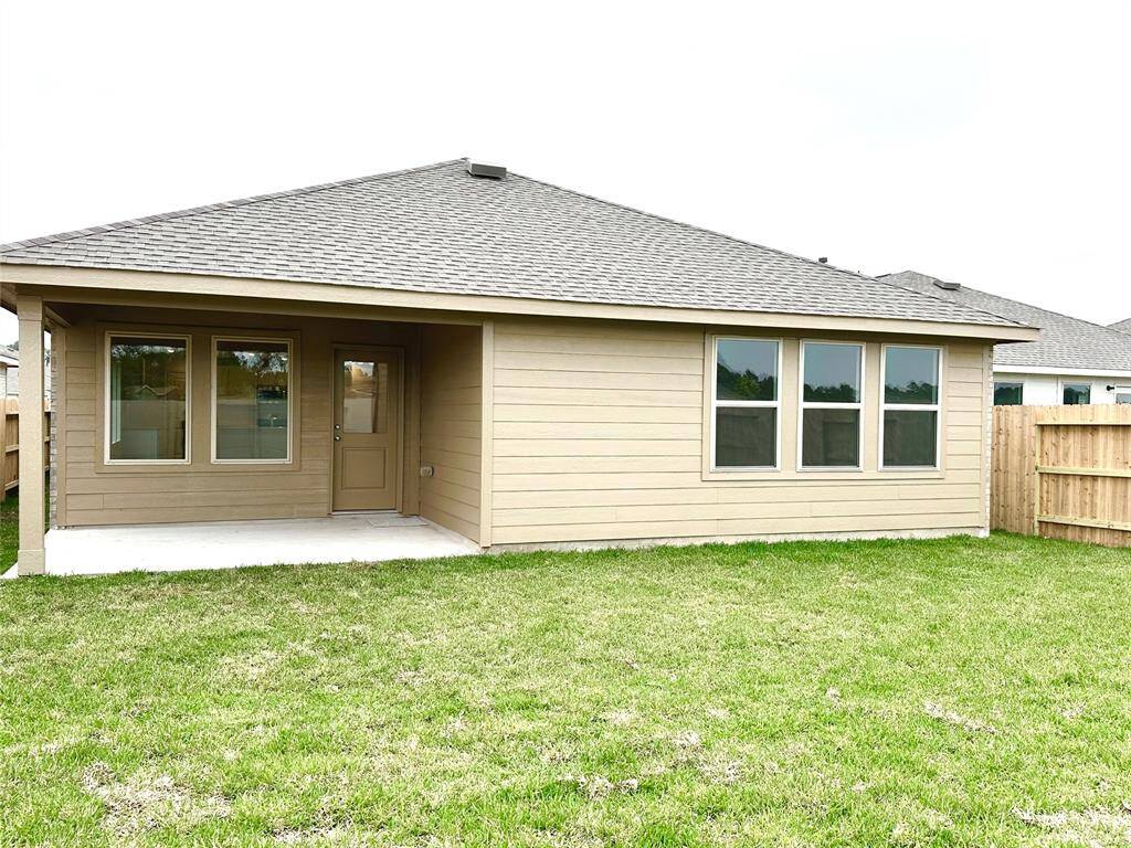 Only floor plan with covered patio
