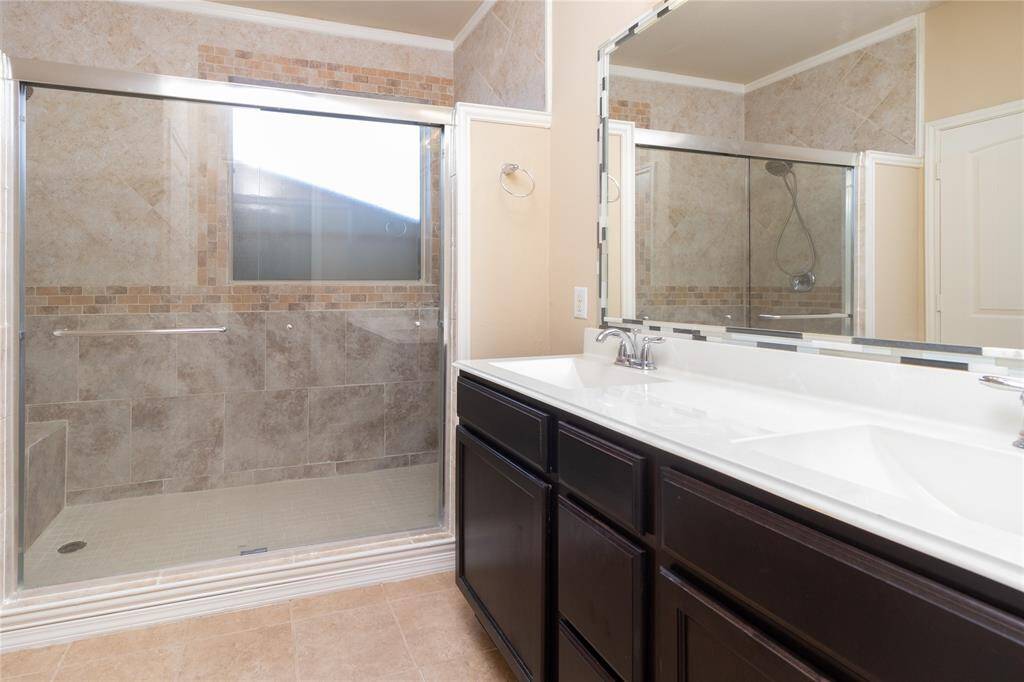Primary Bath with a Large Shower