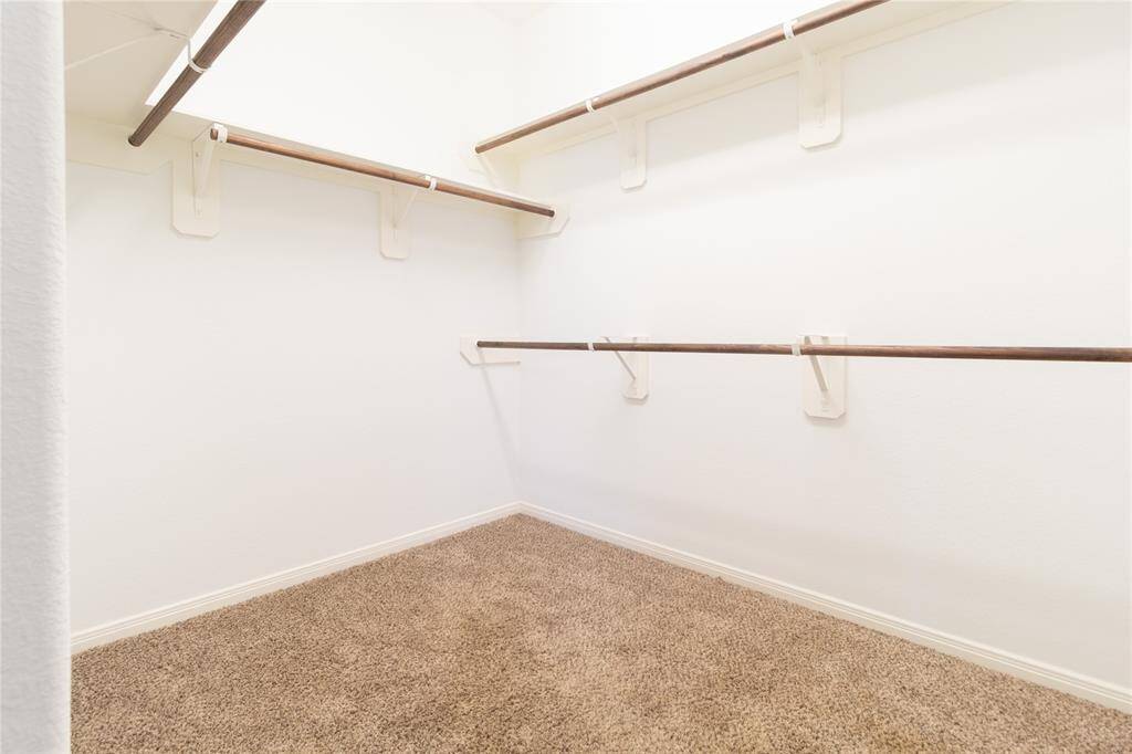 Primary Bedroom Closet has a Lot of Room