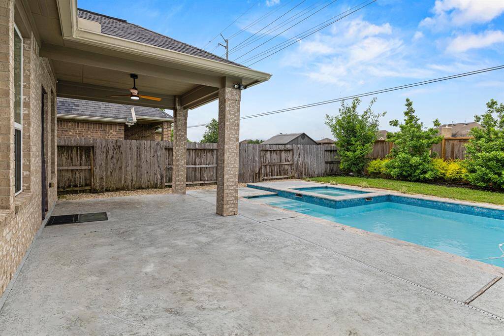Extended patio