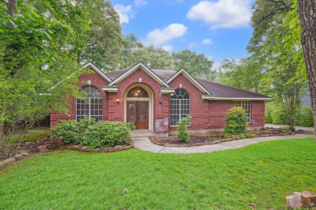 Welcome to this charming one-story home, perfectly situated in the desirable Carriage Hills neighborhood. Surrounded by mature trees and peaceful streets, this 4-bedroom, 2-bathroom residence offers timeless curb appeal.