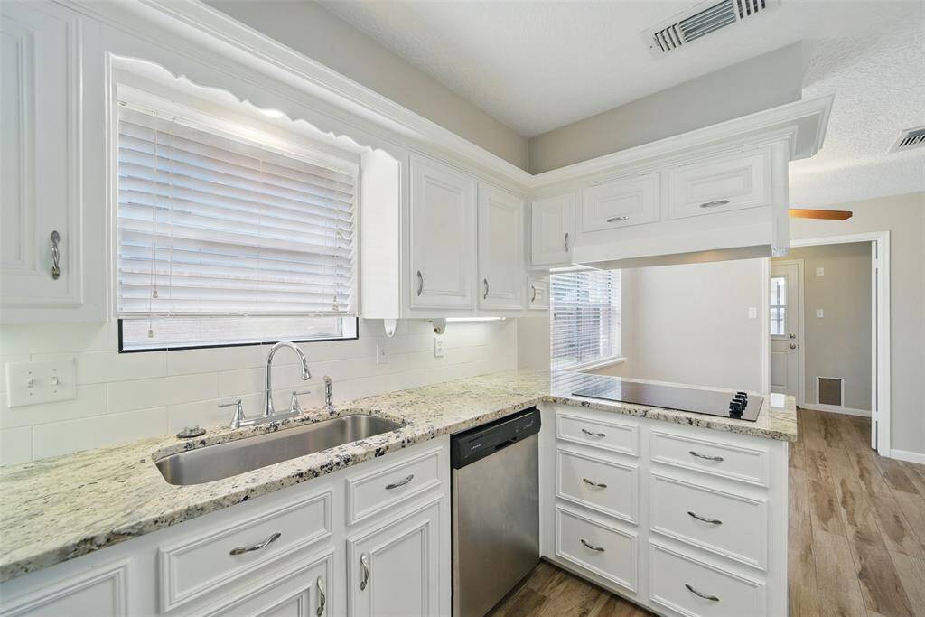 The basin sink makes clean up a breeze.