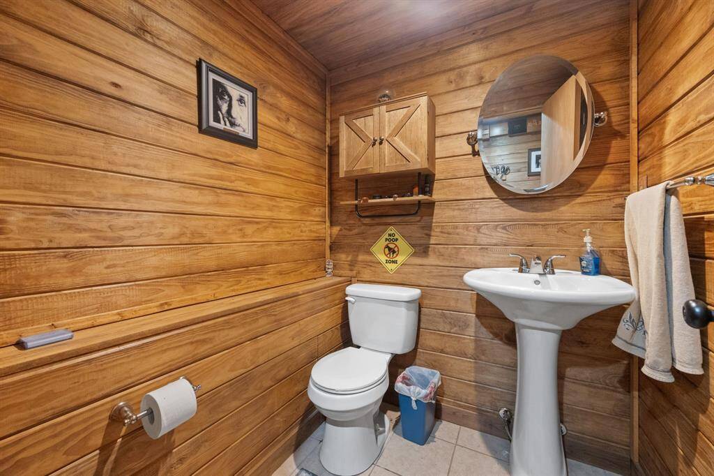 Barn restroom