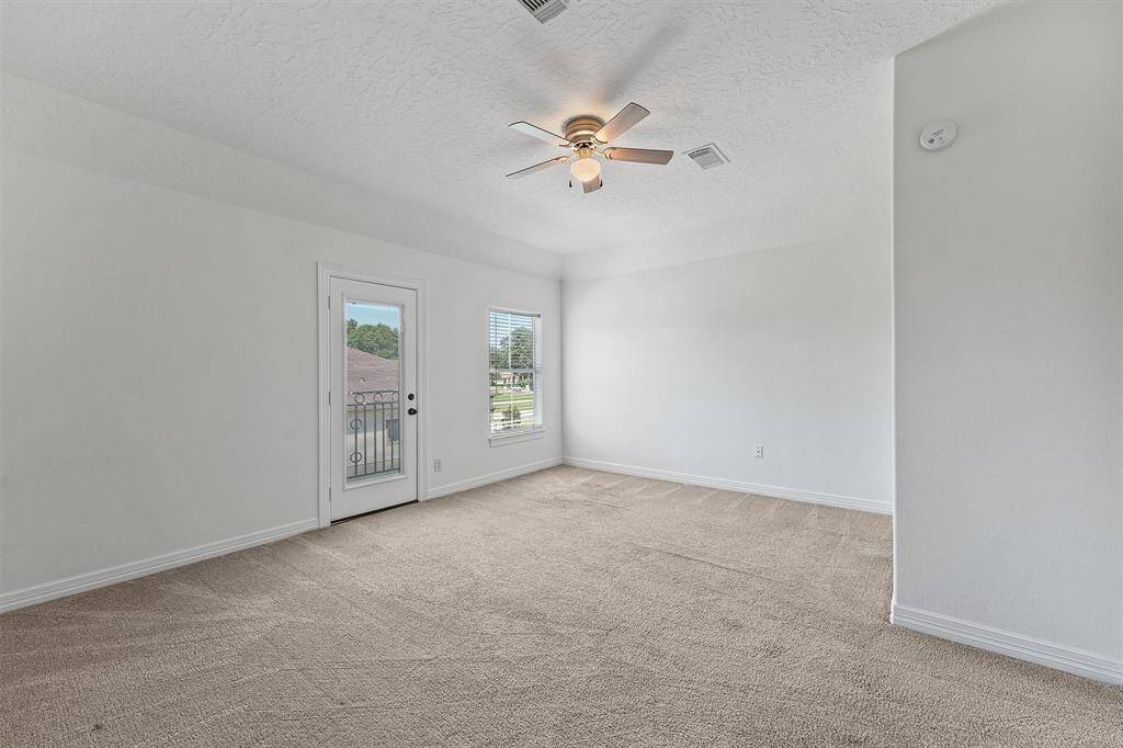 Upstairs apartment bedroom