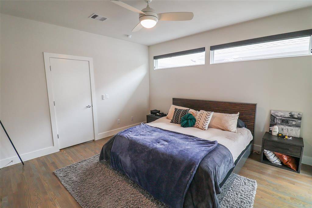 Master bedroom located on the second floor.