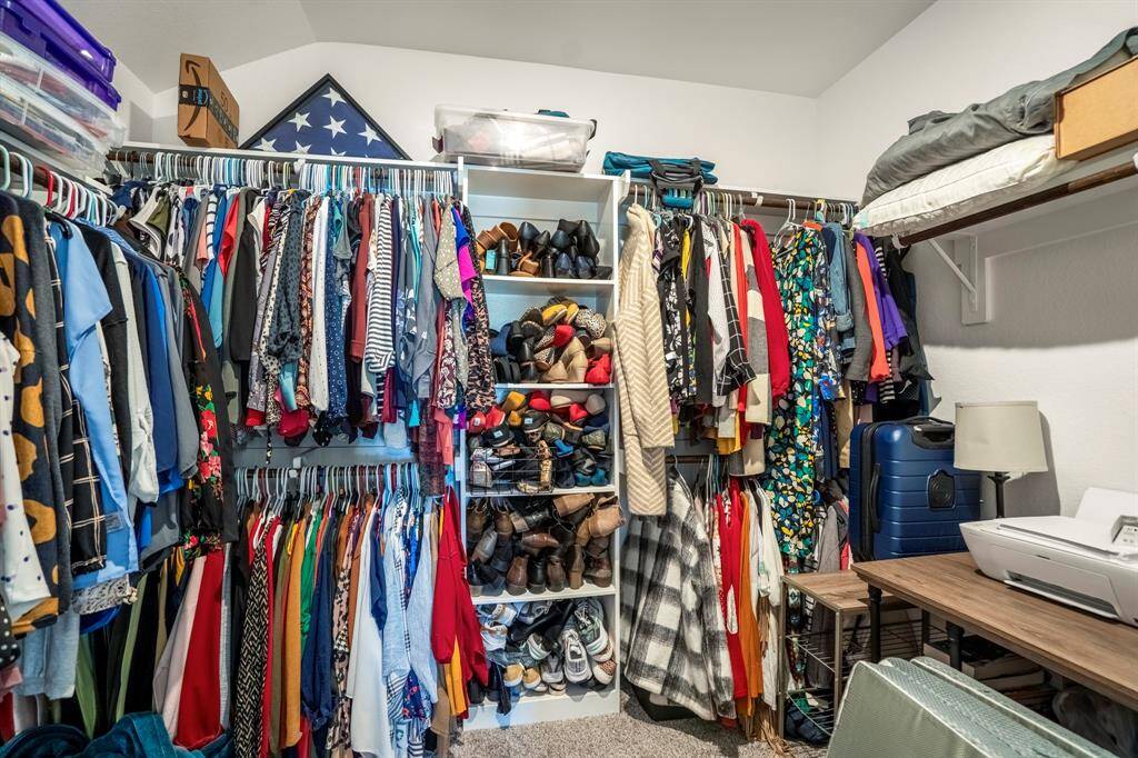 Look at the LARGE closet!
