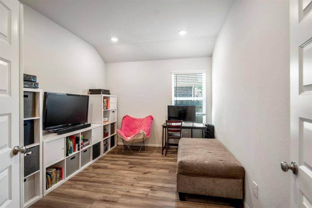 This bonus space is PERFECT for a home office or playroom.