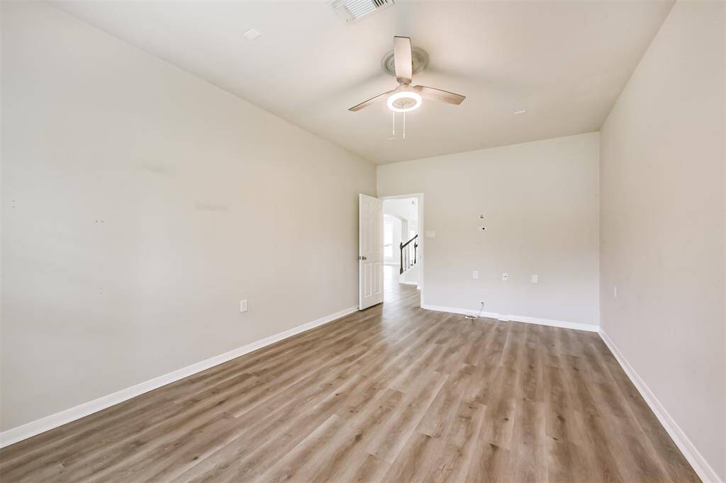 Extra large flex room downstairs.