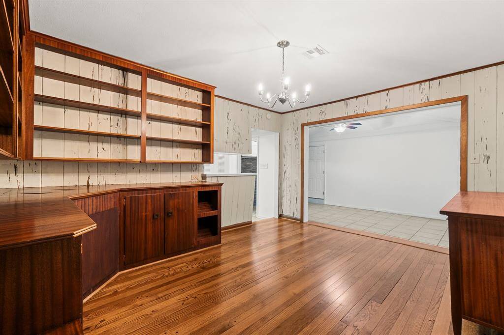 View of Dining Room looking toward "Flex Space".