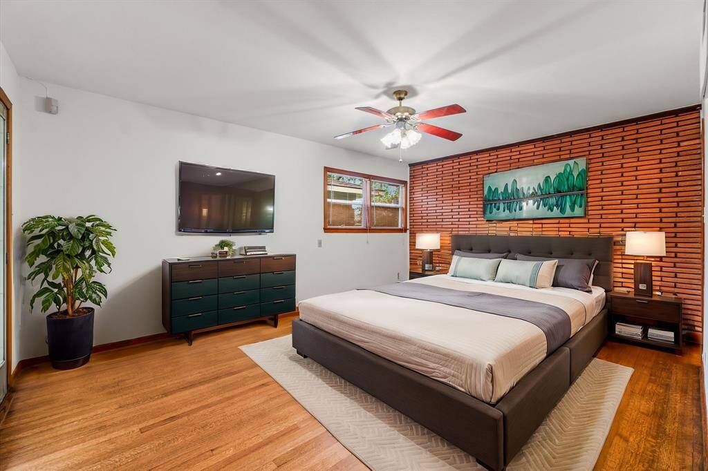 Virtual Staging of Primary Bedroom.