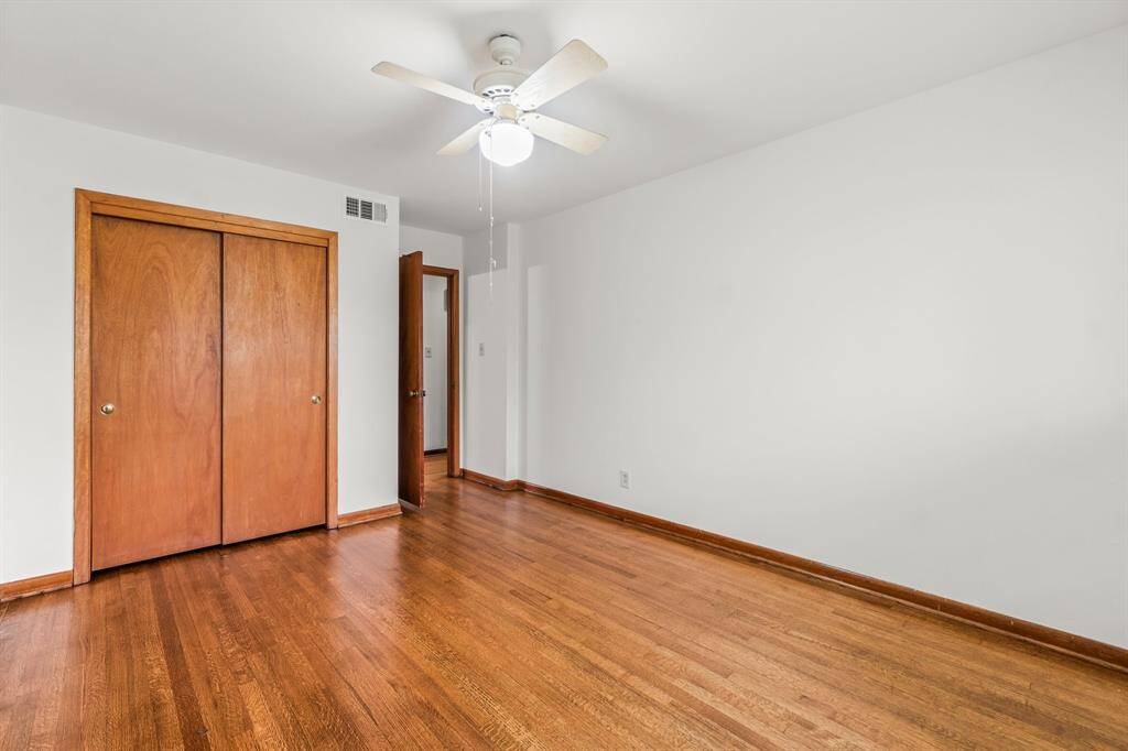 Another view of Bedroom #3 with closet.
