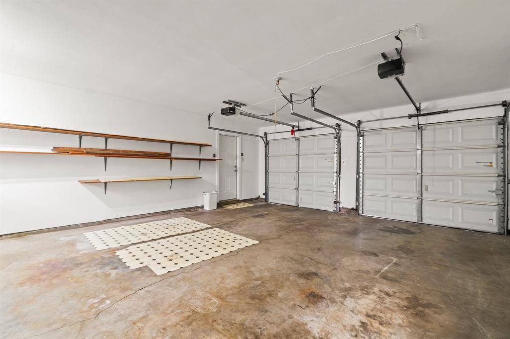 Automatic garage doors for convenience!