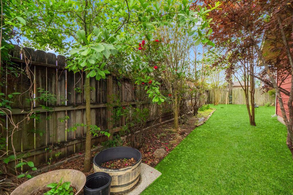 Side entrance into the backyard.
